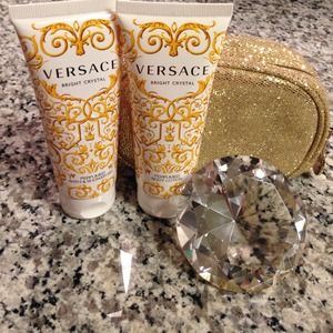 Versace Bright Crystal shower gel & lotion