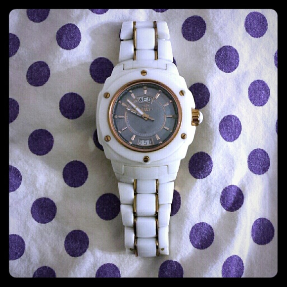 Oniss Paris  White Ceramic Watch