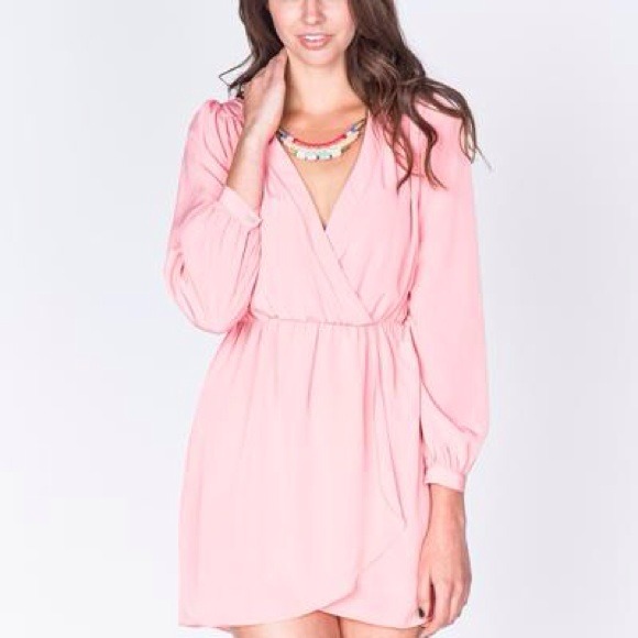 charlotte russe wrap dress