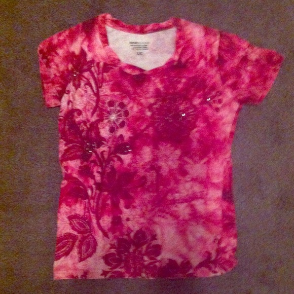 Pink Flower Shirt