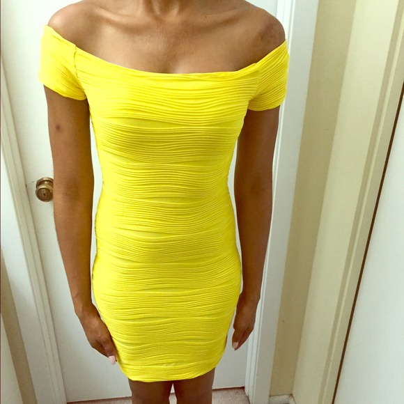 Yellow dress