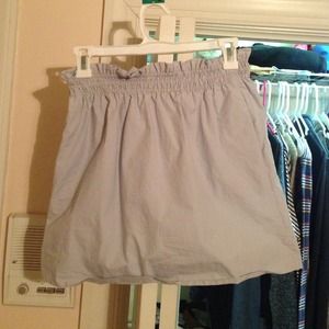 Grey jcrew skirt