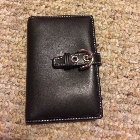 Coach small note pad/ wallet