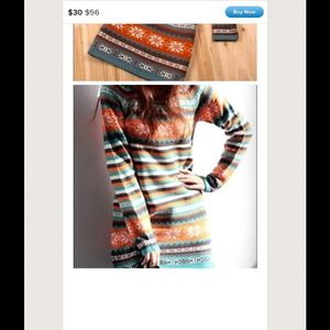 Tunic sweater xs/s