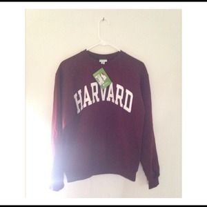 Authentic Harvard crew neck sweater