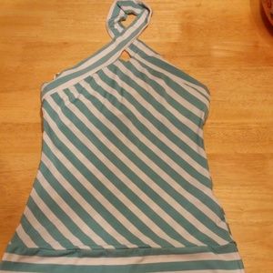 Criss cross halter top