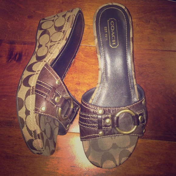 Coach Mini Wedge Sandal