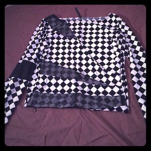 Mini houndstooth dress