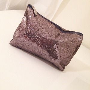 Glitter Cosmetics Bag