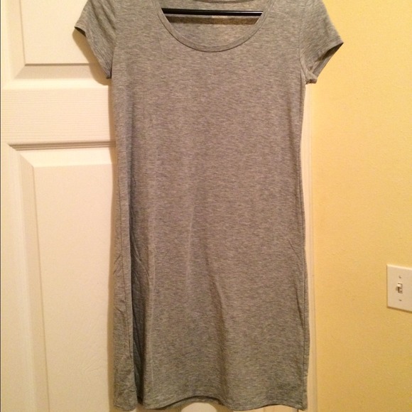 Grey t shirt dress