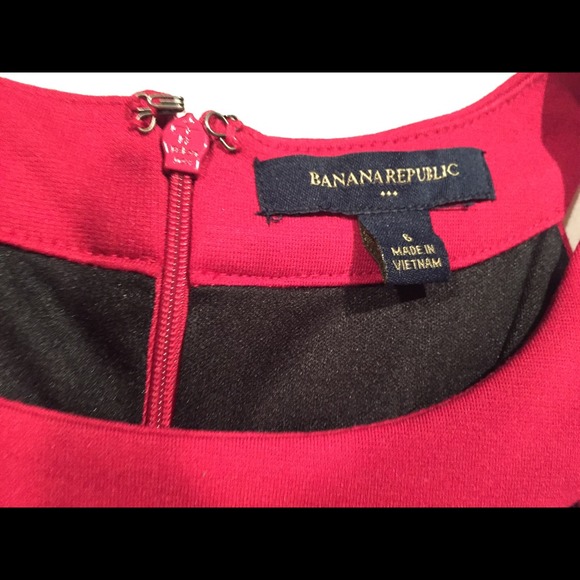 Banana Republic Hot Pink Dress