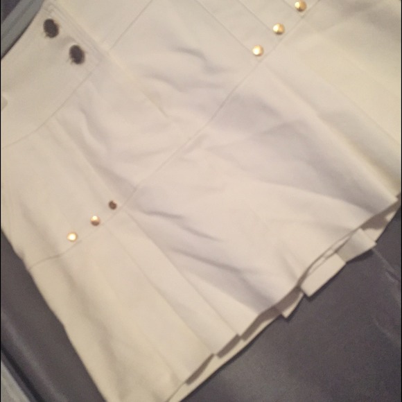 BEBE white Skirt