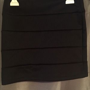 Black skirt