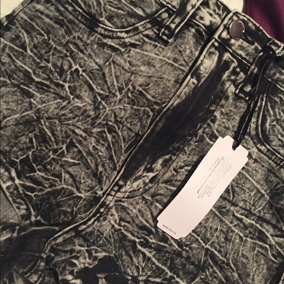 High rise shorts