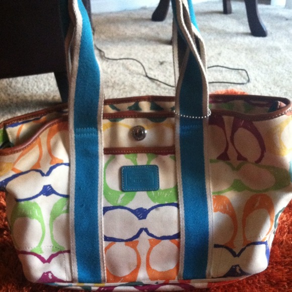 Coach Multicolor Purse