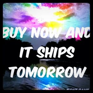 Buy today and i will ship tomorrow morning