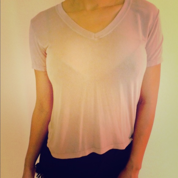 Light pink Brandy Melville Vneck
