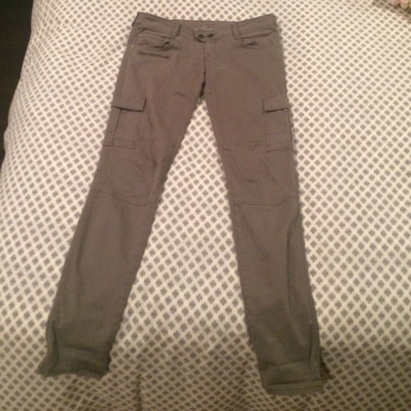 Green cargo pants