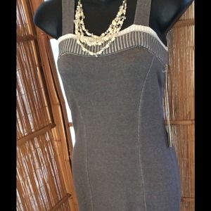 Indigenous designs sweater tank dress