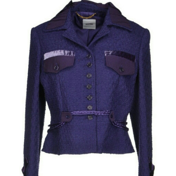 Moschino Purple Blazer