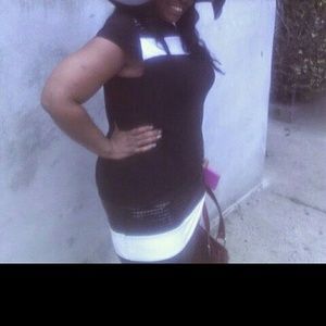 Black & white dress