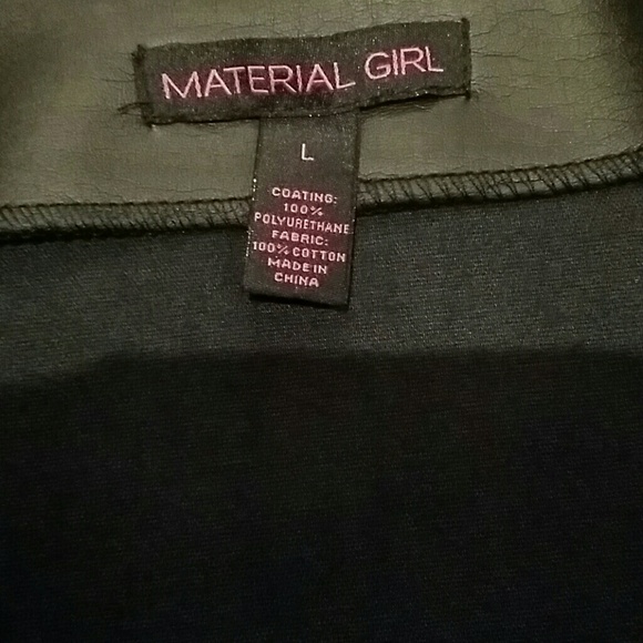 Material Girl faux leather mini skirt - Picture 3 of 3