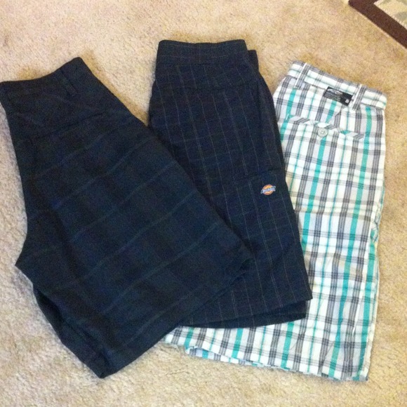 Dickies Vans and Burnside shorts