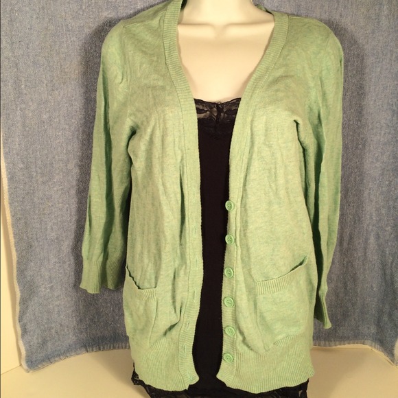3/4 inch sleeve cardigan