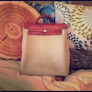 Vintage Hermes Herbag backpack