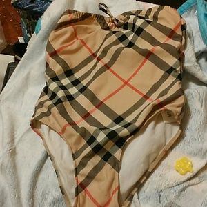 TODAY ONLY SALE   Burberry little girls swimsuit
