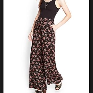 Floral Palazzo pants
