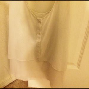 H&M double layered sheer type shirt.