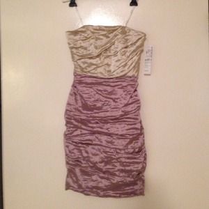 Nicole Miller Strapless dress