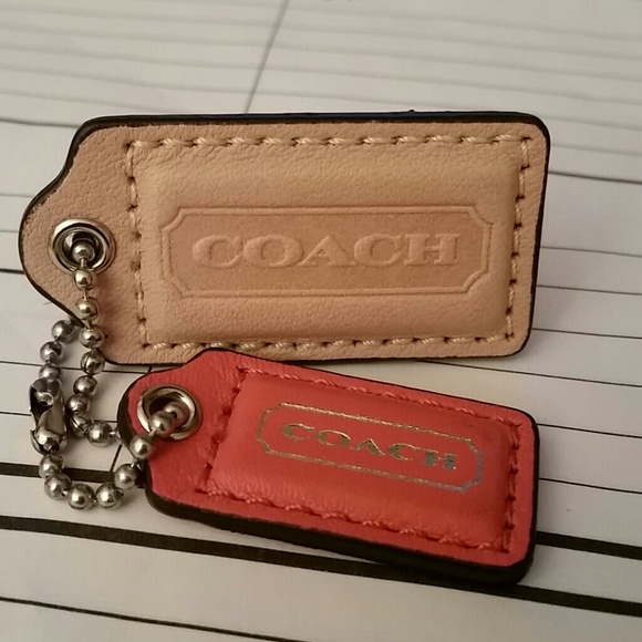 Coach Leather Hangtags