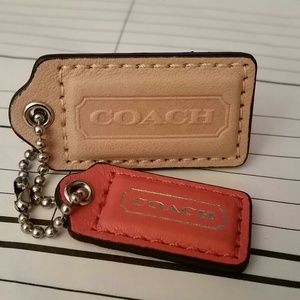 Coach Leather Hangtags