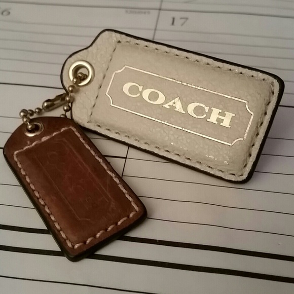 Coach Leather Hangtags