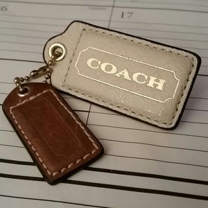 Coach Leather Hangtags
