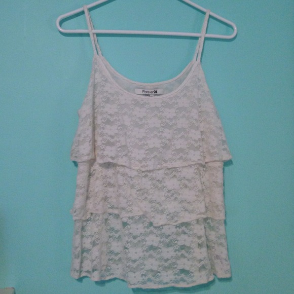 💟 lace tank