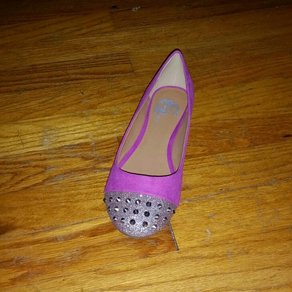 Brand new fushia flats