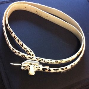 Cute leopard print belt