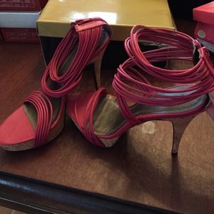 Fuchsia  high heels