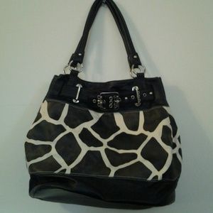 Giraffe Print Bag