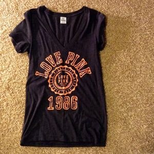 Grey and coral v neck!