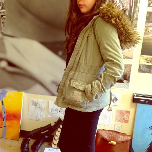 Hollister Coat Size Small