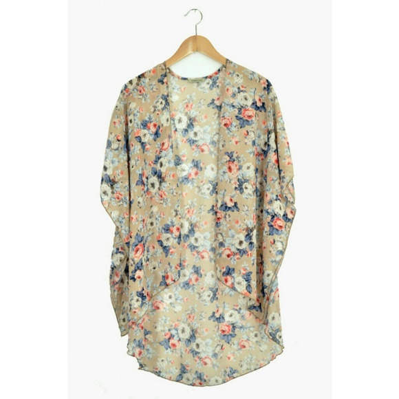 Floral kimono