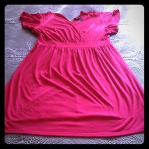 Fun, knee length pink party dress