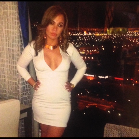 None Dresses & Skirts - Dress white worn once