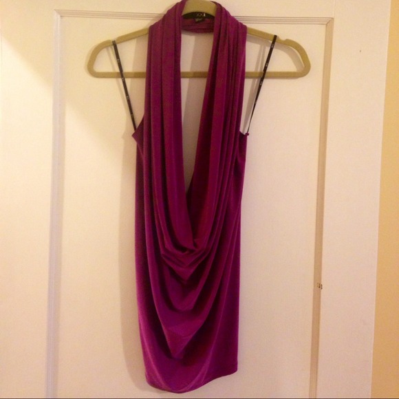 Low cut front and back mini dress