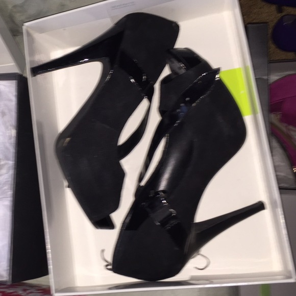Black heels