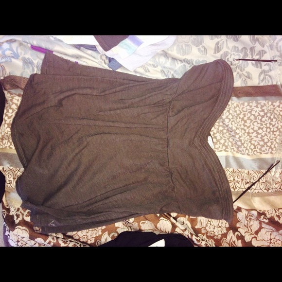 American eagle strapless top